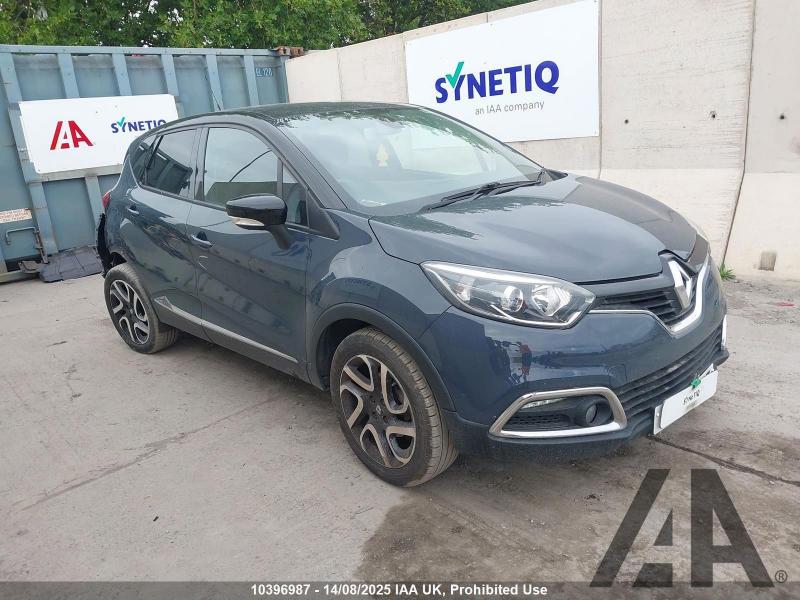 2015 RENAULT CAPTUR DYNAMIQUE S NAV DCI 1461cc TURBO DIESEL MANUAL 5 Speed 5 DOOR HATCHBACK