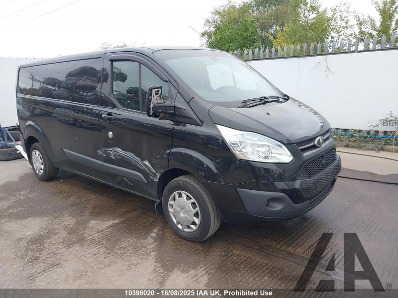 2016 FORD TRANSIT CUSTOM 290 TREND LR P/V 2198cc TURBO DIESEL MANUAL 6 Speed PANEL VAN