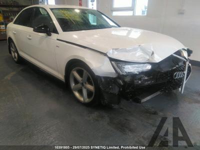 Image of 2019 AUDI A4 TDI S LINE BLACK EDITION 35 1968cc TURBO DIESEL SEMI AUTO 7 Speed 4 DOOR SALOON