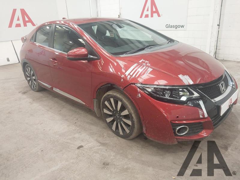 2015 HONDA CIVIC I-VTEC SE PLUS 1798cc PETROL MANUAL 6 Speed 5 DOOR HATCHBACK
