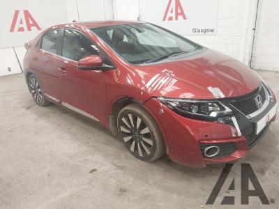 Image of 2015 HONDA CIVIC I-VTEC SE PLUS 1798cc PETROL MANUAL 6 Speed 5 DOOR HATCHBACK