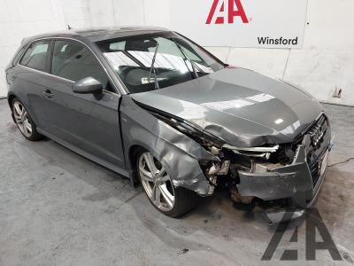 Image of 2016 AUDI A3 TDI S LINE 1968cc TURBO DIESEL SEMI AUTO 6 Speed 3 DOOR HATCHBACK