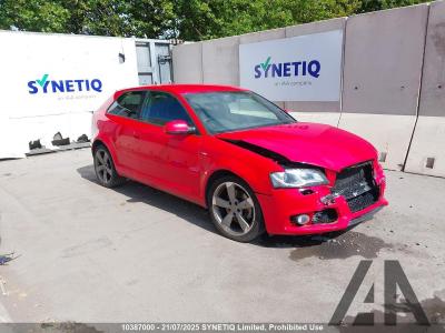 Image of 2011 AUDI A3 TDI S LINE SE 1968cc TURBO DIESEL SEMI AUTO 6 Speed 3 DOOR HATCHBACK