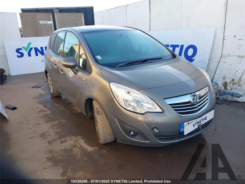 2010 VAUXHALL MERIVA SE 1364cc TURBO PETROL MANUAL 6 Speed 5 DOOR MPV