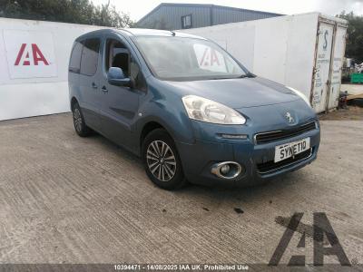 Image of 2014 PEUGEOT PARTNER E-HDI TEPEE S 1560cc TURBO DIESEL SEMI AUTO 6 Speed 5 DOOR MPV