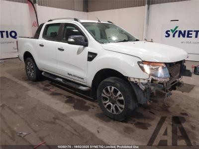 Image of 2015 FORD RANGER WILDTRAK 4X4 DCB TDCI 3196cc TURBO DIESEL MANUAL 6 Speed PICK UP
