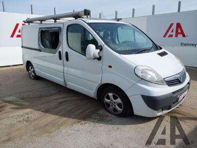 Image of 2013 VAUXHALL VIVARO 2900 CDTI SPORTIVE LWB DCB 1995cc TURBO DIESEL MANUAL 6 Speed PANEL VAN