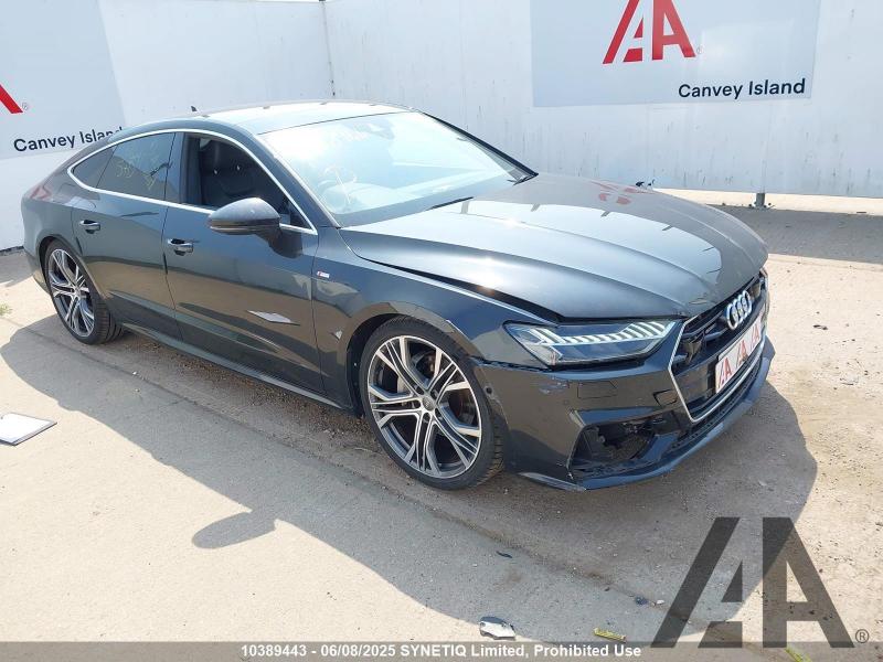 2019 AUDI A7 SPORTBACK TFSI QUATTRO S LINE 1984cc TURBO PETROL SEMI AUTO 5 DOOR HATCHBACK