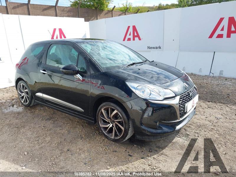 2018 DS 3 PURETECH CONNECTED CHIC S/S EA 1199cc TURBO PETROL AUTOMATIC 3 DOOR HATCHBACK