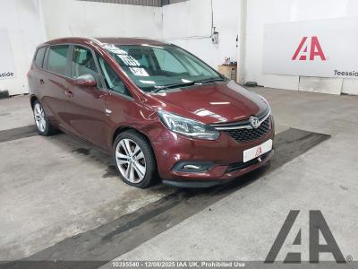 Image of 2018 VAUXHALL ZAFIRA TOURER SRI NAV 1364cc TURBO PETROL MANUAL 5 DOOR MPV