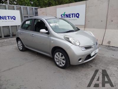 Image of 2008 NISSAN MICRA ACENTA PLUS 1240cc PETROL MANUAL 5 Speed 5 DOOR HATCHBACK