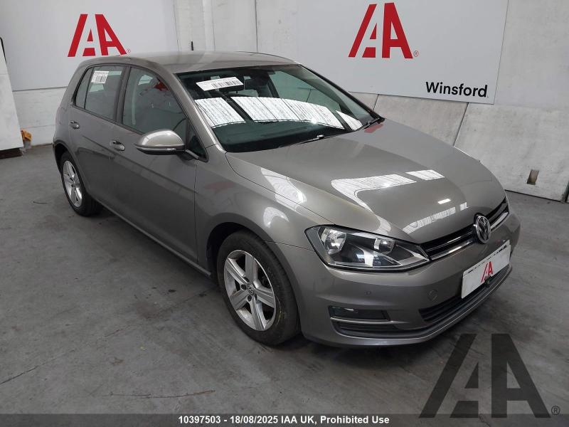 2015 VOLKSWAGEN GOLF MATCH TDI BLUEMOTION TECHNOLOG 1598cc TURBO DIESEL MANUAL 5 Speed 5 DOOR HATCHBACK