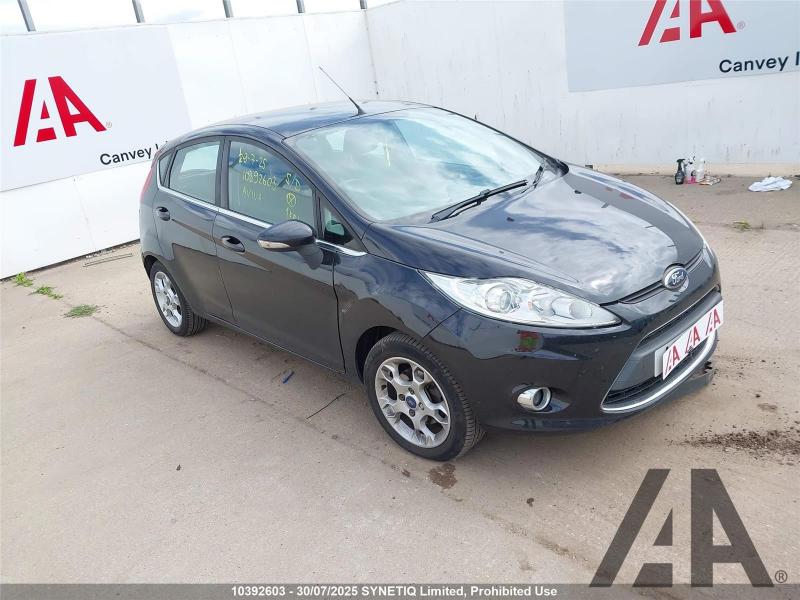 2012 FORD FIESTA ZETEC TDCI 1398cc TURBO DIESEL MANUAL 5 Speed 5 DOOR HATCHBACK