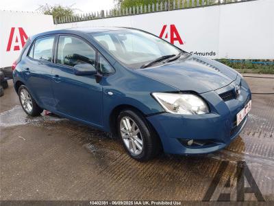 Image of 2008 TOYOTA AURIS TR VVT-I 1598cc PETROL MANUAL 5 Speed 5 DOOR HATCHBACK