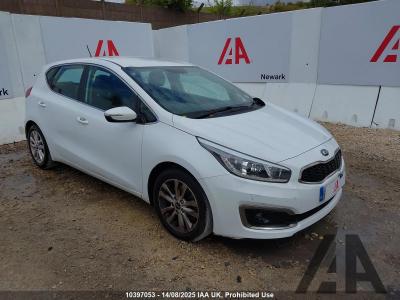 Image of 2016 KIA CEED CRDI 2 ISG 1582cc TURBO DIESEL MANUAL 6 Speed 5 DOOR HATCHBACK
