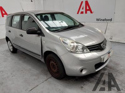 2009 NISSAN NOTE VISIA 1386cc PETROL MANUAL 5 Speed 5 DOOR MPV