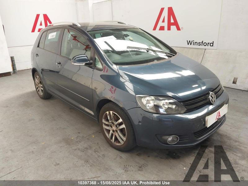 2012 VOLKSWAGEN GOLF PLUS SE TDI DSG 1968cc TURBO DIESEL SEMI AUTO 5 DOOR HATCHBACK