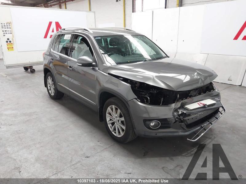 2012 VOLKSWAGEN TIGUAN SE TDI 4MOTION 1968cc TURBO DIESEL MANUAL 6 Speed 5 DOOR ESTATE