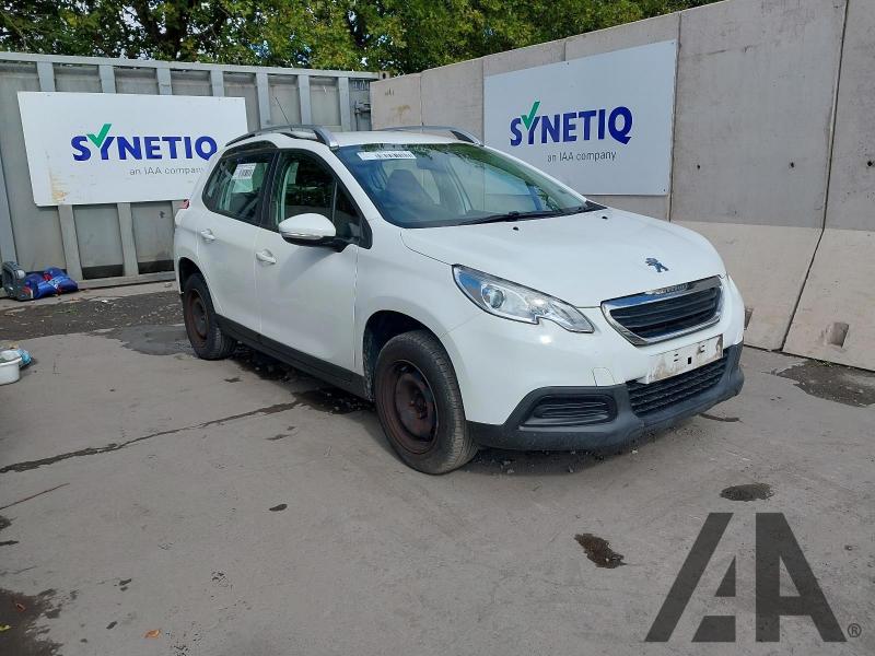 2016 PEUGEOT 2008 BLUE HDI ACCESS A/C 1560cc TURBO DIESEL MANUAL 5 Speed 5 DOOR HATCHBACK