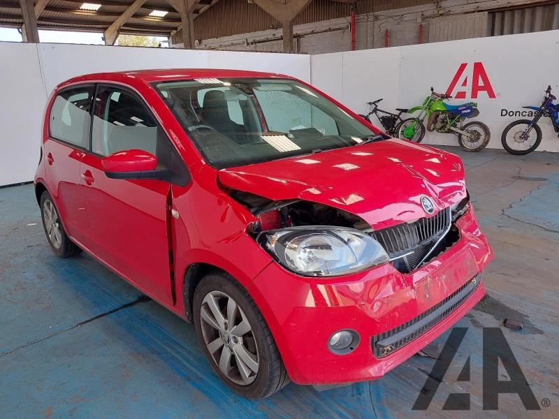 2015 SKODA CITIGO ELEGANCE GREENTECH 999cc PETROL MANUAL 3 DOOR HATCHBACK