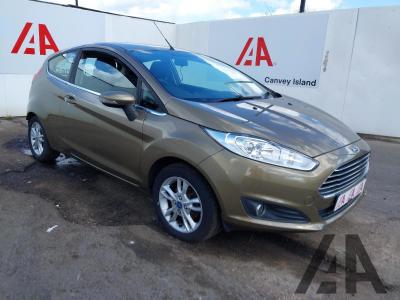 Image of 2014 FORD FIESTA ZETEC 1242cc PETROL MANUAL 5 Speed 3 DOOR HATCHBACK