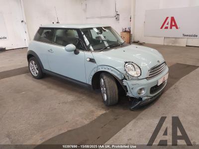 Image of 2013 MINI HATCH ONE 1598cc PETROL MANUAL 6 Speed 3 DOOR HATCHBACK