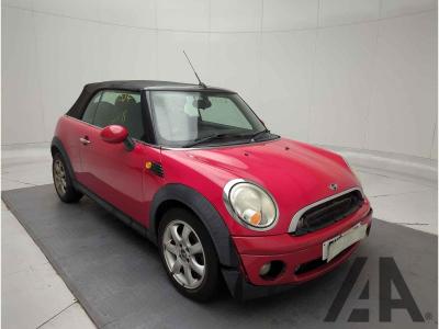 Image of 2010 MINI CONVERTIBLE COOPER 1598cc PETROL AUTOMATIC 6 Speed 2 DOOR CONVERTIBLE