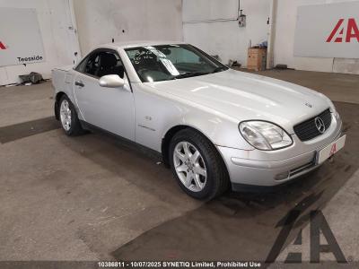 Image of 2000 MERCEDES SLK SLK230 KOMPRESSOR 2295cc SUPER PETROL AUTOMATIC 5 Speed 2 DOOR CONVERTIBLE
