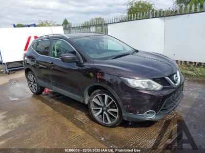 Image of 2015 NISSAN QASHQAI DCI TEKNA 1598cc TURBO DIESEL CVT 1 Speed 5 DOOR HATCHBACK