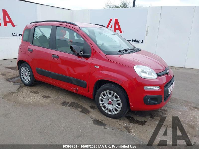 2016 FIAT PANDA TWINAIR EASY 875cc TURBO PETROL MANUAL 5 DOOR HATCHBACK