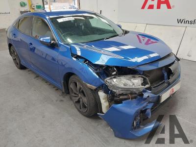 Image of 2019 HONDA CIVIC VTEC SR 988cc TURBO PETROL MANUAL 6 Speed 5 DOOR HATCHBACK