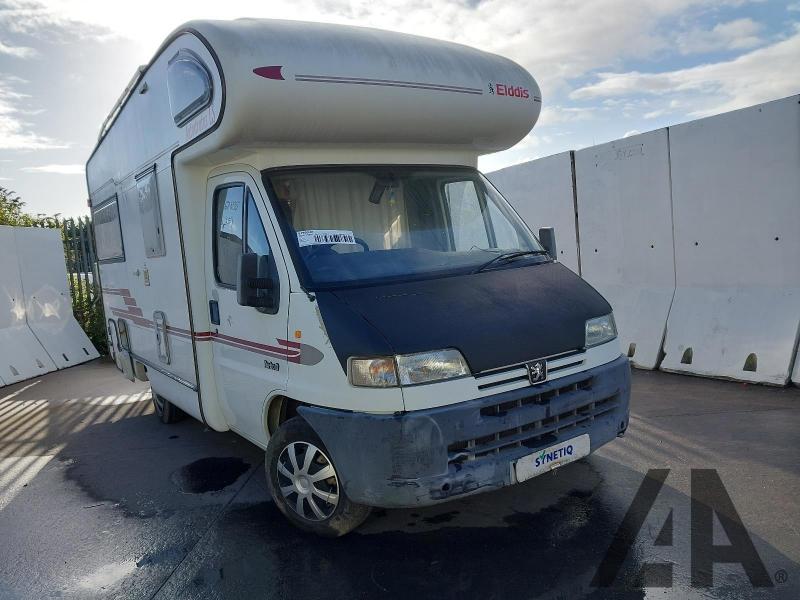 1999 PEUGEOT 1 DOOR MOTORHOME 320 MWB D 2446cc TURBO DIESEL MANUAL 5 Speed 1 DOOR MOTORHOME