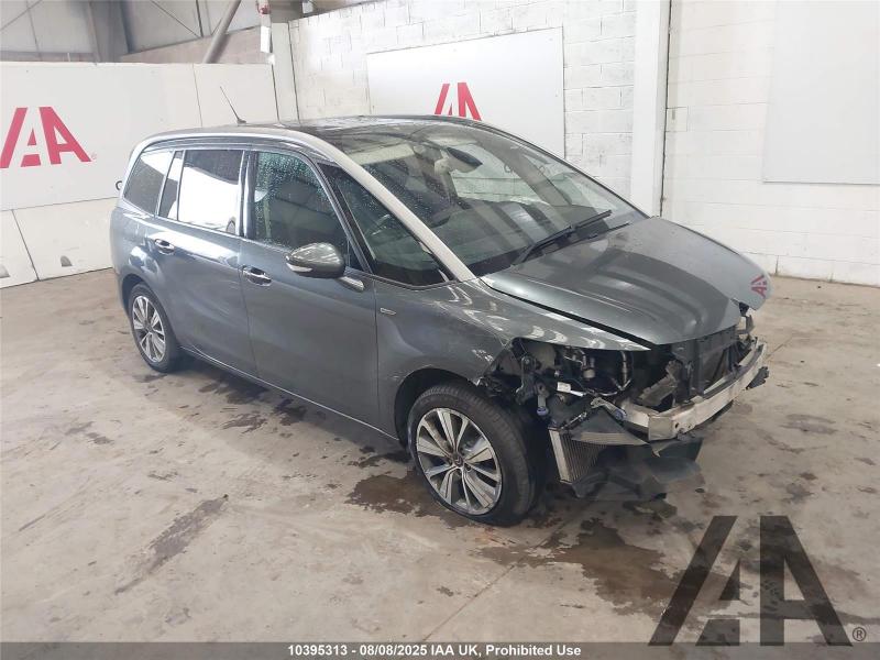 2014 CITROEN C4 PICASSO GRAND E-HDI AIRDREAM EXCLUSIVE 1560cc TURBO DIESEL SEMI AUTO 6 Speed 5 DOOR MPV