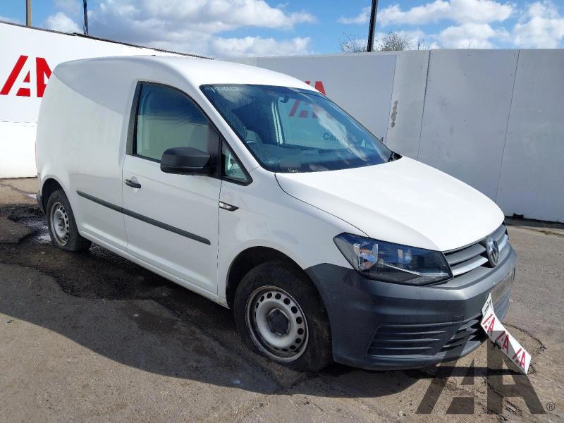2020 VOLKSWAGEN CADDY C20 TDI STARTLINE 1968cc TURBO DIESEL SEMI AUTO 4 DOOR PANEL VAN