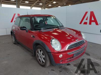 Image of 2006 MINI HATCH ONE SEVEN 1598cc PETROL MANUAL 5 Speed 3 DOOR HATCHBACK