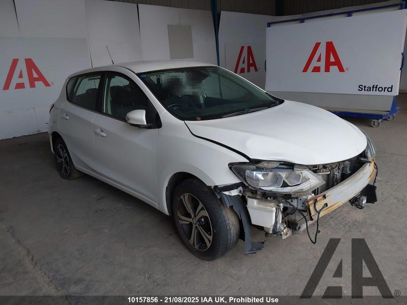 2016 NISSAN PULSAR ACENTA DIG-T 1197cc TURBO PETROL MANUAL 6 Speed 5 DOOR HATCHBACK