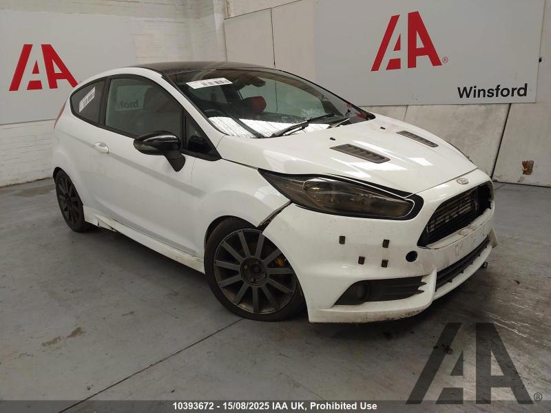 2015 FORD FIESTA ST-3 1596cc TURBO PETROL MANUAL 6 Speed 3 DOOR HATCHBACK