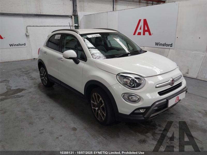 2016 FIAT 500X MULTIJET CROSS PLUS 1598cc TURBO DIESEL MANUAL 6 Speed 5 DOOR HATCHBACK