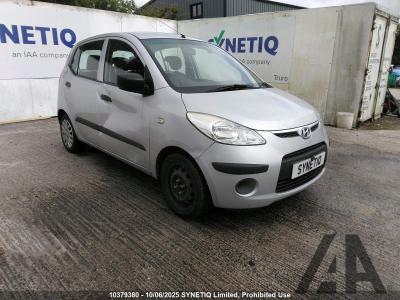 Image of 2010 HYUNDAI I10 CLASSIC 1248cc PETROL MANUAL 5 Speed 5 DOOR HATCHBACK