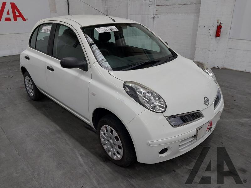 2009 NISSAN MICRA VISIA 1240cc PETROL MANUAL 5 Speed 5 DOOR HATCHBACK