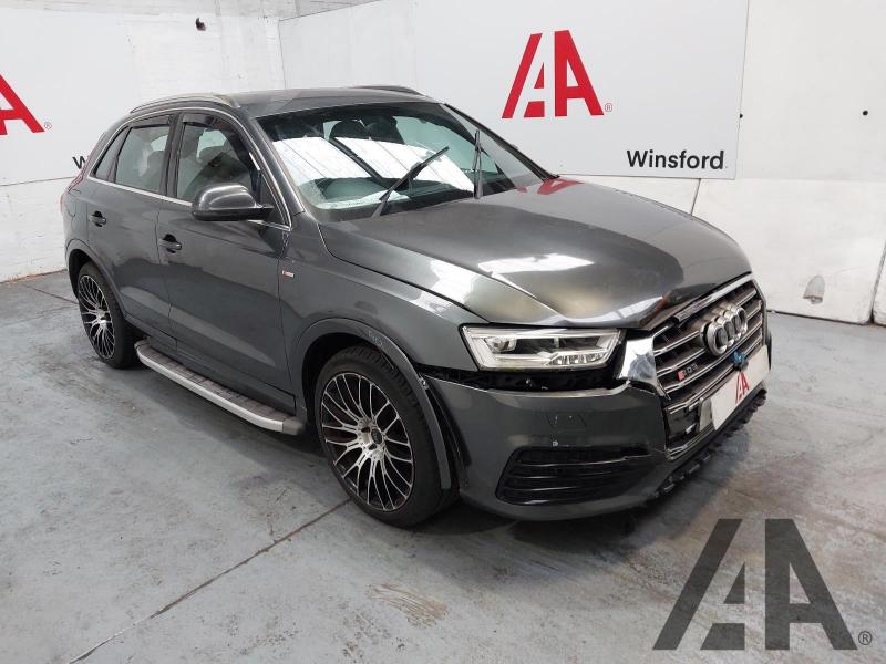 2015 AUDI Q3 TDI QUATTRO S LINE 1968cc TURBO DIESEL SEMI AUTO 5 DOOR ESTATE