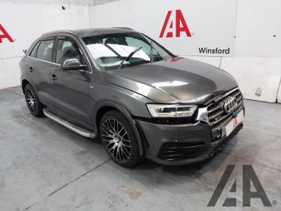 Image of 2015 AUDI Q3 TDI QUATTRO S LINE 1968cc TURBO DIESEL SEMI AUTO 5 DOOR ESTATE