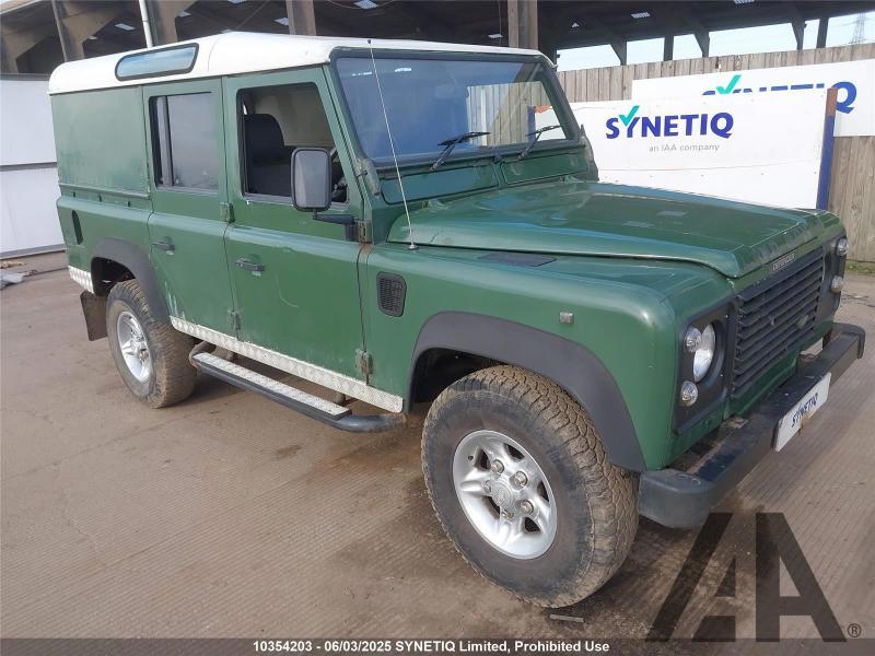 1998 LAND ROVER DEFENDER 110 HT TDI 2495cc TURBO DIESEL MANUAL 2 DOOR PICK UP