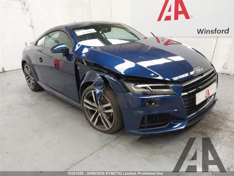 2018 AUDI TT TFSI S LINE 1798cc TURBO PETROL MANUAL 6 Speed 3 DOOR COUPE