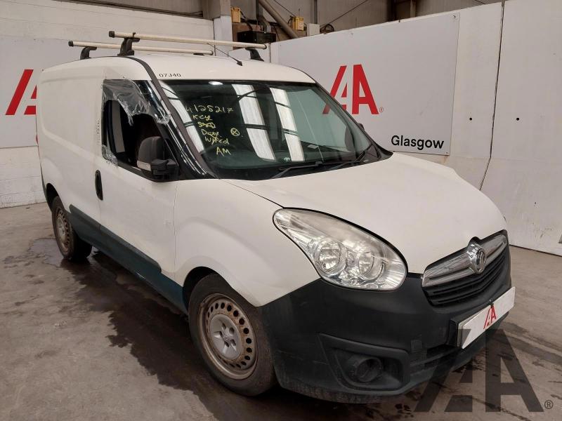 2014 VAUXHALL COMBO 2300 L1H1 CDTI 1248cc TURBO DIESEL MANUAL 5 Speed WINDOW VAN