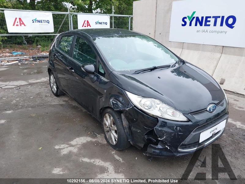 2010 FORD FIESTA ZETEC 1242cc PETROL MANUAL 5 Speed 5 DOOR HATCHBACK
