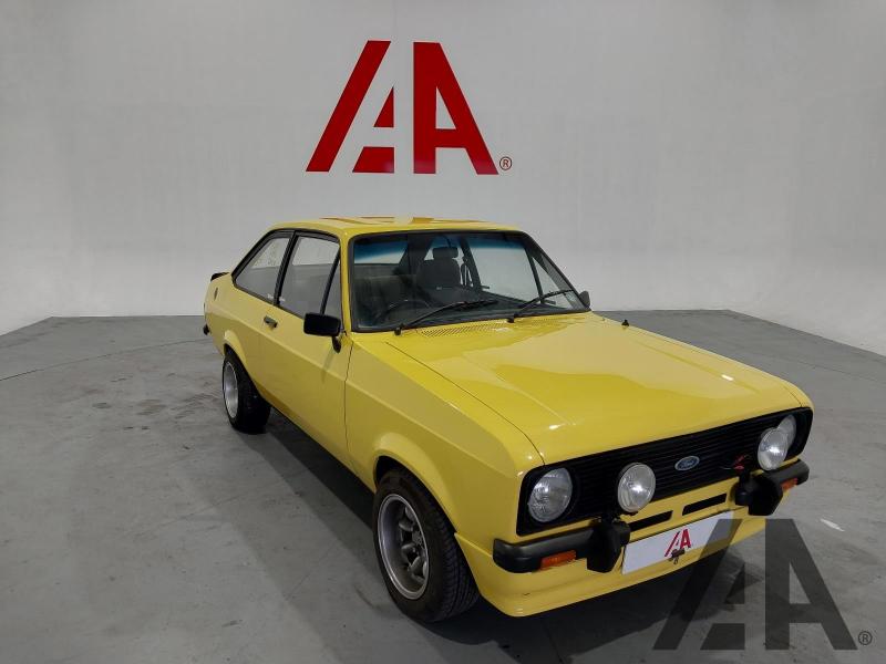 1979 FORD ESCORT 1600 SPORT 1599cc PETROL MANUAL 2 DOOR SALOON