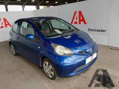 2007 TOYOTA AYGO BLUE VVT-I 998cc PETROL MANUAL 5 Speed 3 DOOR HATCHBACK