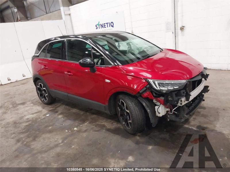 2021 VAUXHALL CROSSLAND ELITE 1199cc PETROL MANUAL 5 DOOR HATCHBACK