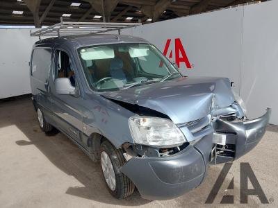 Image of 2009 CITROEN BERLINGO FIRST HDI 1560cc TURBO DIESEL MANUAL 5 Speed CAR DERIVED VAN